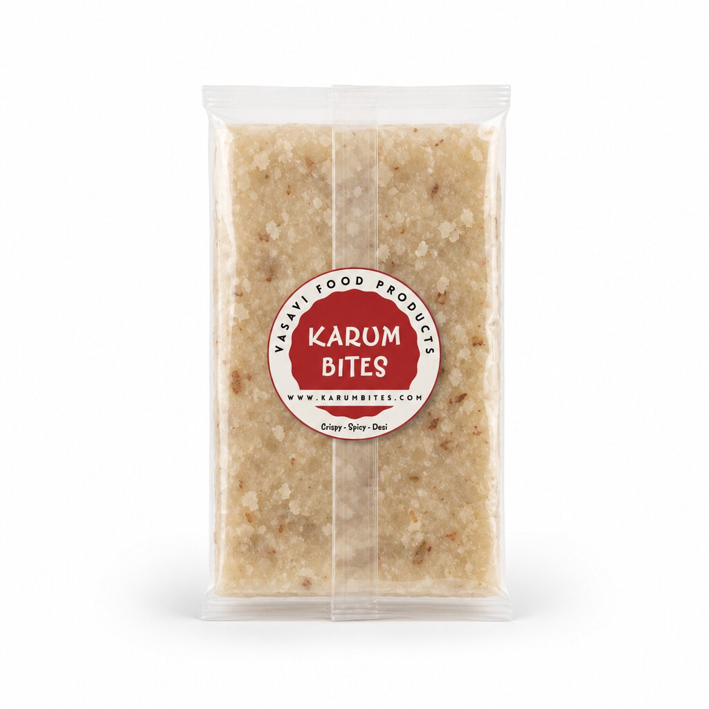 coconut-burfi-karum-bites Coconut Burfi (Jaggery) - Image 1